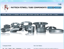 Tablet Screenshot of pftcpipefittings.com